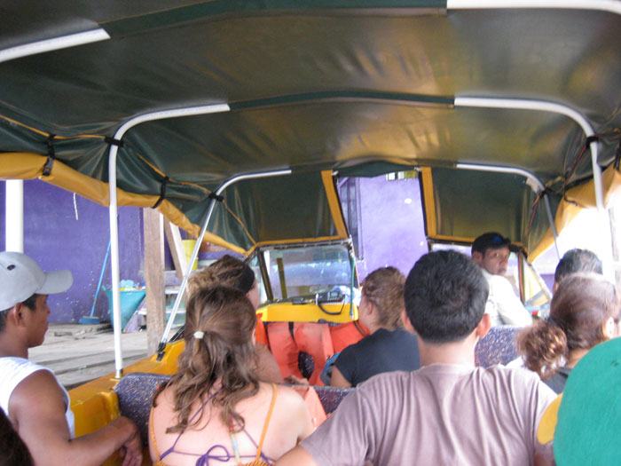 Boat to Bocas del toro