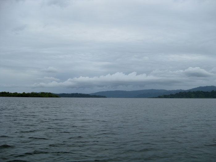 Open water of Almirante Bay