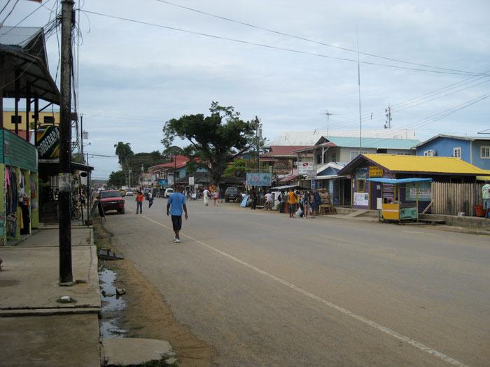 Bocas Del Toro main street