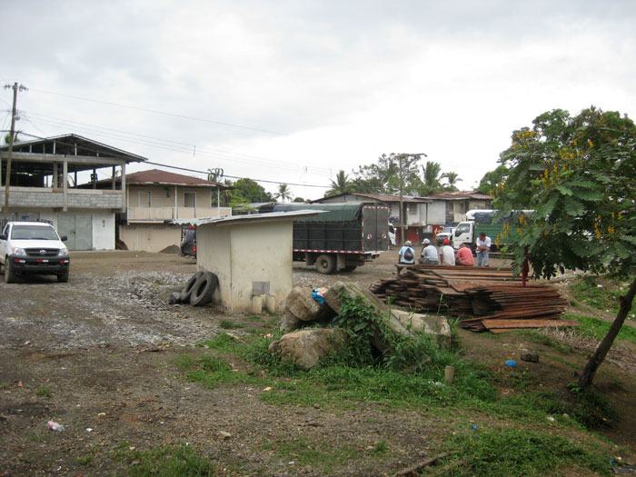 Near boat dock, Yaviza Panama